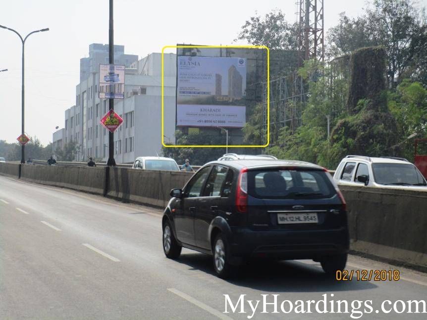 Unipole Advertising Agency Magarpatta Near Noble Hospital in Pune, Pune Billboard advertising